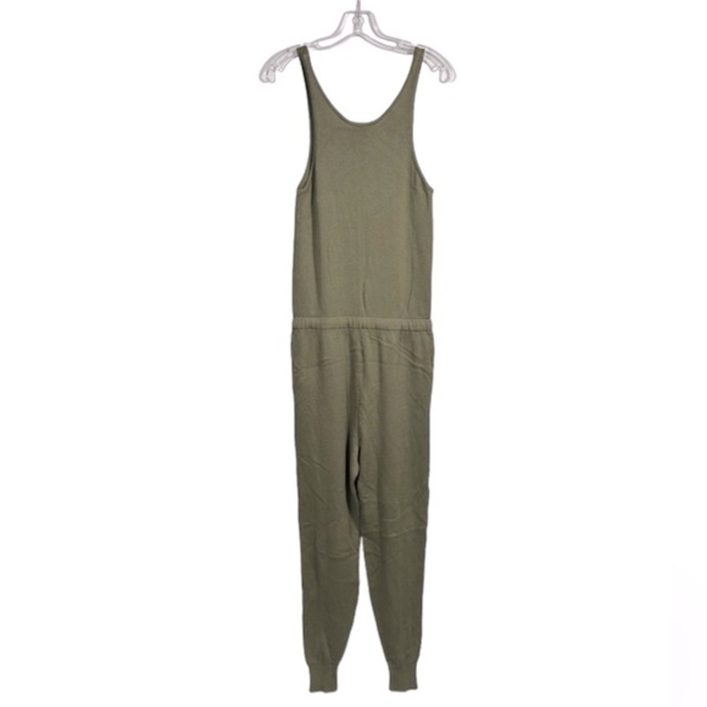 NEW REVOLVE Lovers+Friends Olive Green Knit Ida Jumpsuit Size S - Picture 6 of 14
